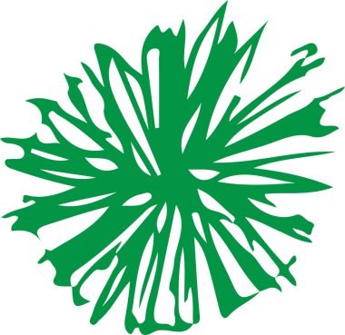 Yaprak simgesi tasarımı olan ağaçlar