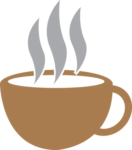 Kaffe Ikon Tecken Symbol Design — Stock vektor