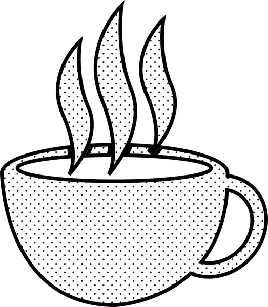 Kaffe Ikon Tecken Symbol Design — Stock vektor