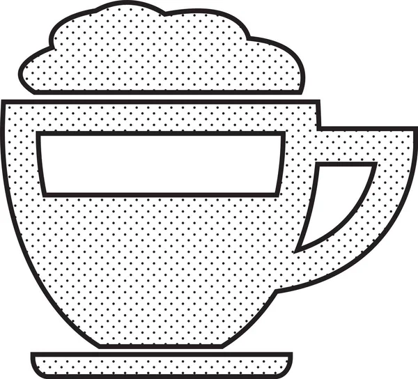 Kaffe Ikon Tecken Symbol Design — Stock vektor