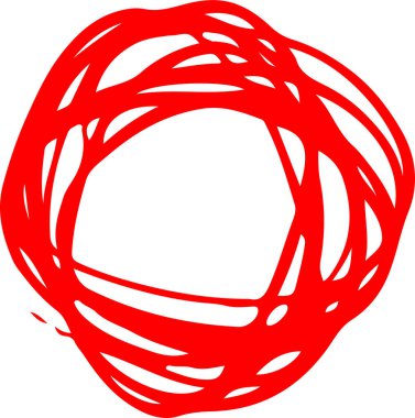 El çizimi çizgi çizimi işareti tasarımı