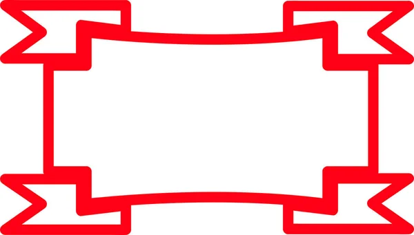 Ruban Icône Signe Symbole Conception — Image vectorielle