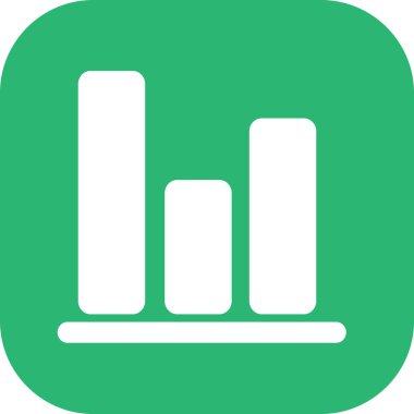 Grafik çizelgesi simgesi tasarımı