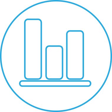 Grafik çizelgesi simgesi tasarımı