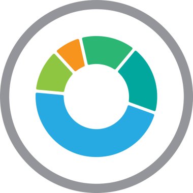 Grafik çizelgesi simgesi tasarımı