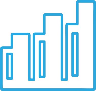 Grafik çizelgesi simgesi tasarımı
