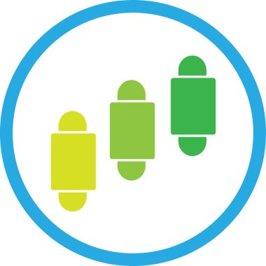 Grafik çizelgesi simgesi tasarımı