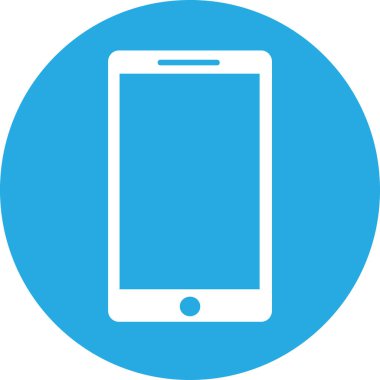 Telefon mobil simgesi işareti tasarımı