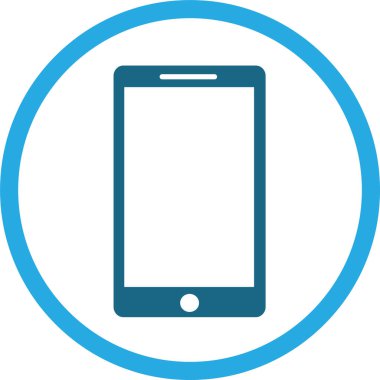 Telefon mobil simgesi işareti tasarımı