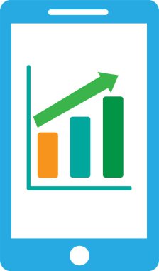 Telefon mobil simgesi işareti tasarımı
