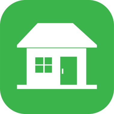 Ev sembolü ve ev simgesi tasarımı