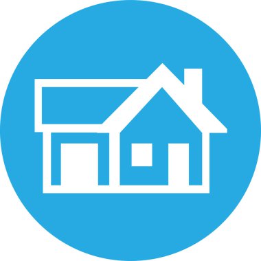 Ev sembolü ve ev simgesi tasarımı