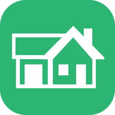 Ev sembolü ve ev simgesi tasarımı