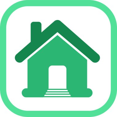 Ev sembolü ve ev simgesi tasarımı