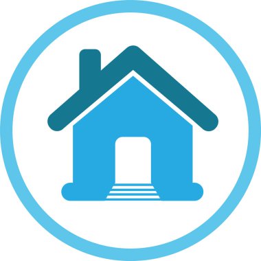 Ev sembolü ve ev simgesi tasarımı