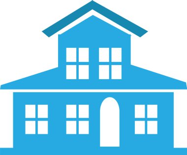 Ev sembolü ve ev simgesi tasarımı