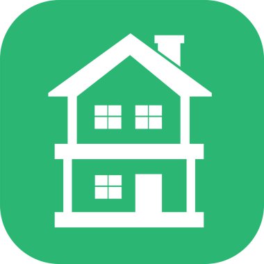 Ev sembolü ve ev simgesi tasarımı