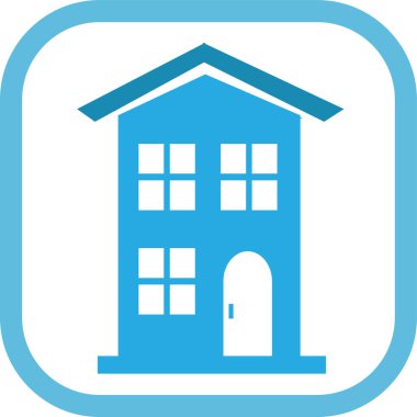 Ev sembolü ve ev simgesi tasarımı