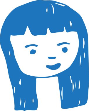 İnsanlar karikatür simgesi avatar tasarımı ile karşı karşıya