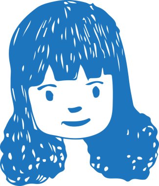 İnsanlar karikatür simgesi avatar tasarımı ile karşı karşıya