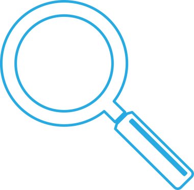 Büyüteç işareti arama simgesi