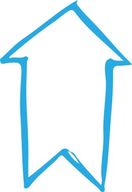 Elle çizilmiş kalp simgesi işareti