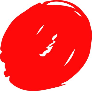 El çizimi desen fırça arkaplanı