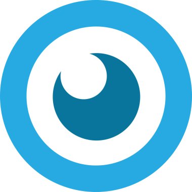 Göz simgesi sembol tasarımı