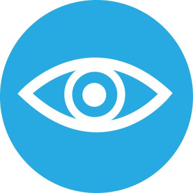 Göz simgesi sembol tasarımı