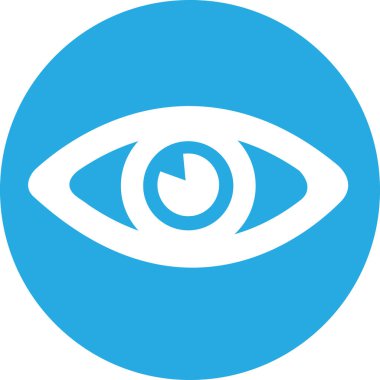 Göz simgesi sembol tasarımı