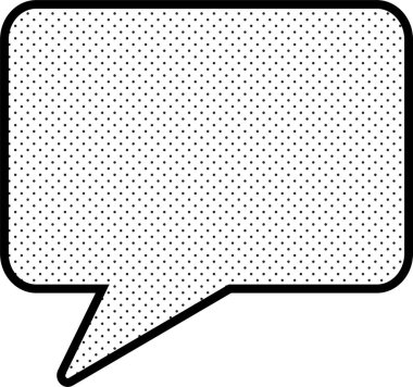 Konuşma baloncukları simge işaret tasarımı