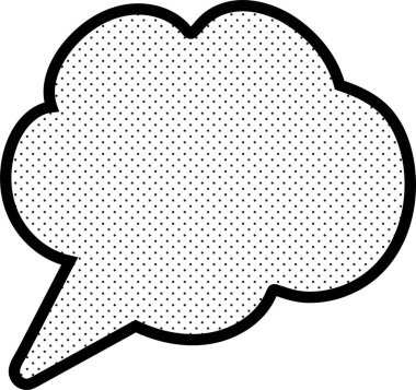 Konuşma baloncukları simge işaret tasarımı