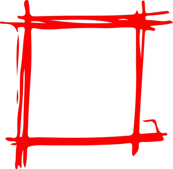 Handgezeichnete Textur Pinsel Hintergrund — Stockvektor