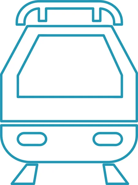 Transport Train Icon Sign Design — Stock Vector