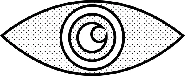 Eye Εικονίδιο Σύμβολο Σχέδιο Σύμβολο — Διανυσματικό Αρχείο