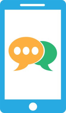 Telefon mobil simgesi işareti tasarımı