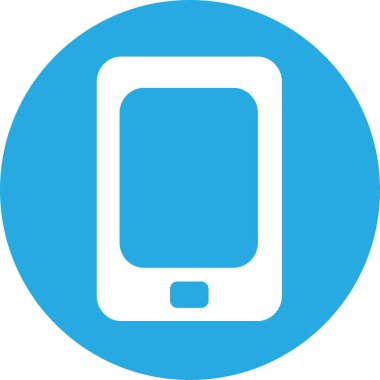 Telefon mobil simgesi işareti tasarımı