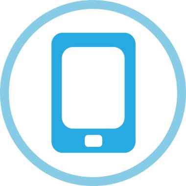 Telefon mobil simgesi işareti tasarımı