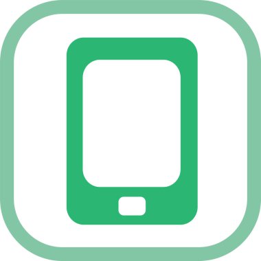 Telefon mobil simgesi işareti tasarımı