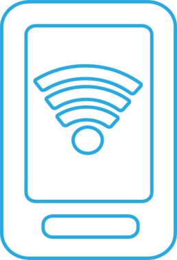 Telefon mobil simgesi işareti tasarımı