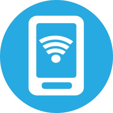 Telefon mobil simgesi işareti tasarımı