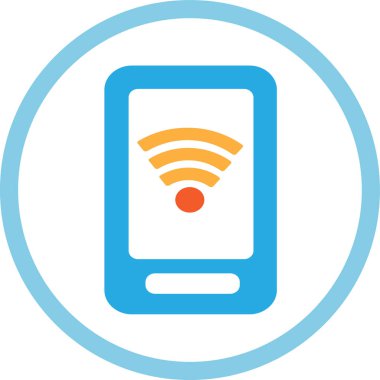 Telefon mobil simgesi işareti tasarımı