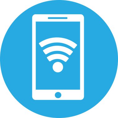 Telefon mobil simgesi işareti tasarımı