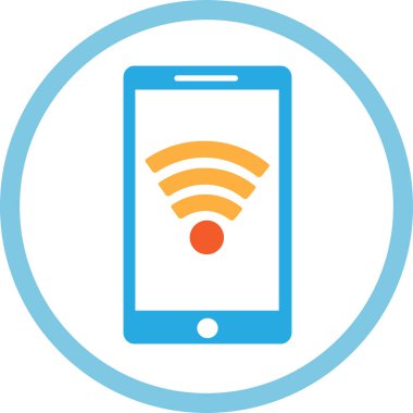 Telefon mobil simgesi işareti tasarımı