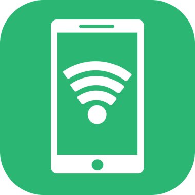 Telefon mobil simgesi işareti tasarımı