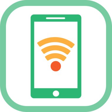 Telefon mobil simgesi işareti tasarımı