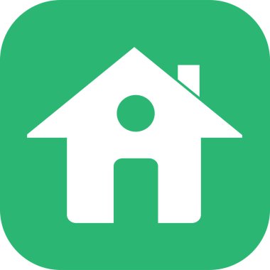 Ev sembolü ve ev simgesi tasarımı