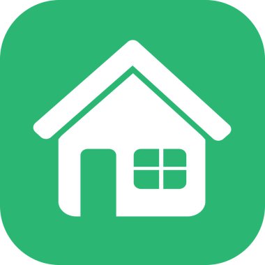 Ev sembolü ve ev simgesi tasarımı