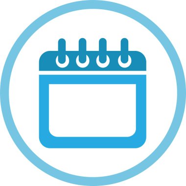 Takvim simgesi sembol tasarımı