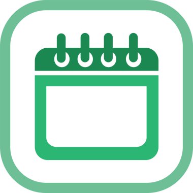 Takvim simgesi sembol tasarımı